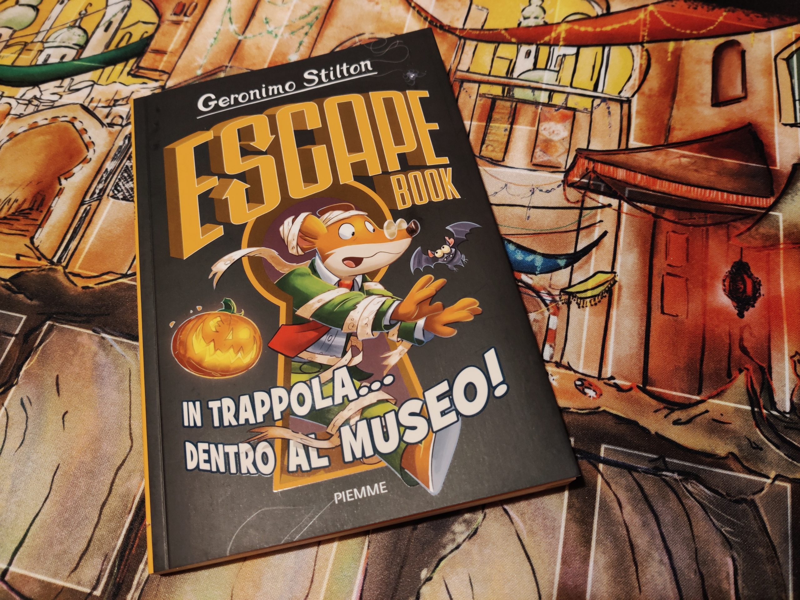 Escape Book - In trappola al museo con Geronimo Stilton Copertina