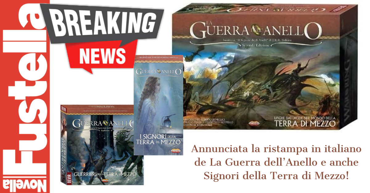La Guerra dell'Anello sarà ristampata