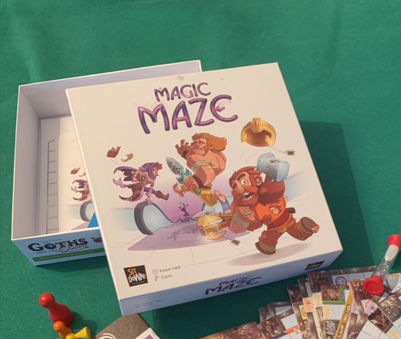 magic maze scatola
